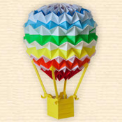 Magic Hot Air Balloon (14-piece zebra envelope)