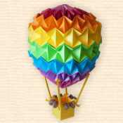 Magic Hot Air Balloon (40-piece envelope sandbags)