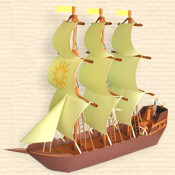 Sailing Ship 'Sunny Wind'