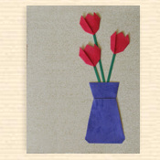 Greeting Card 'Tulip Posy'