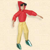Boy in Red Hoodie