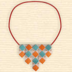 Rhombic Drop Necklace
