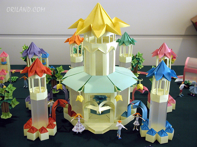 Origami Majestic Castle Artwork