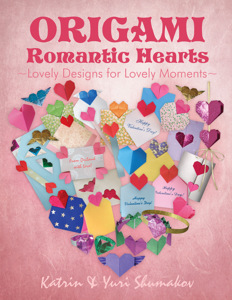 Origami Romantic Hearts Book