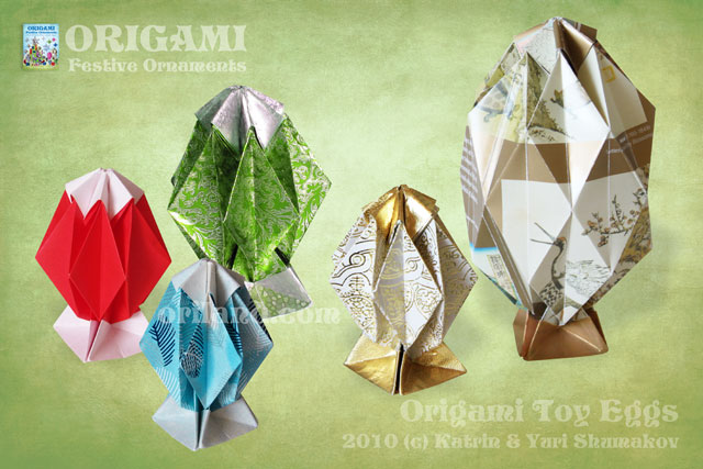 Origami Festive Ornaments Artwork