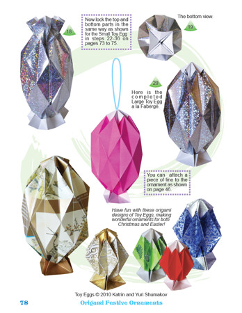 Origami Festive Ornaments Book preview