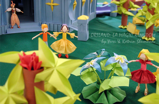 Origami Little People Artwork
