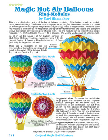 Origami Magic Ball Wonders Book preview