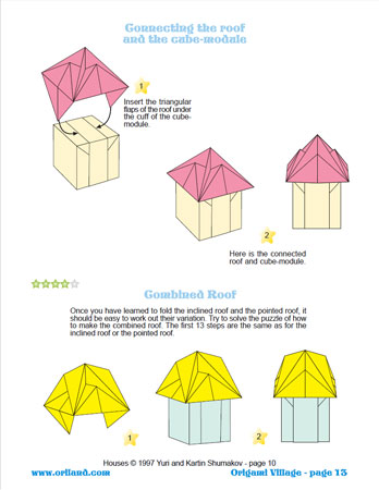 Origami Village Book preview