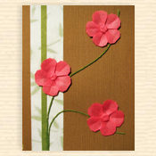 Greeting Card 'Floral Trio'