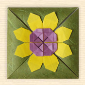 Pillow Card 'Sunflower'